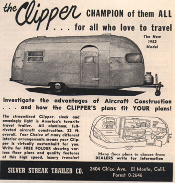 1952 Silver Streak Ad