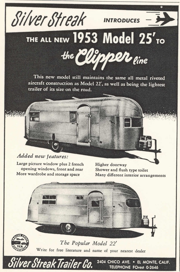 March 1953 Silver Streak Ad