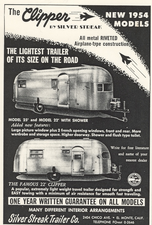 1954 Silver Streak Ad