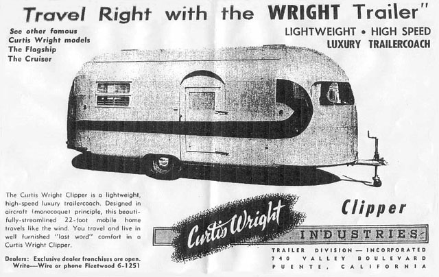 Curtis Wright Clipper Ad