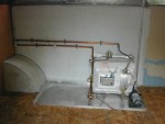 Water heater and copper manifolds